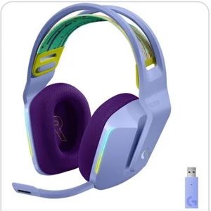 LED wireless headset with mic